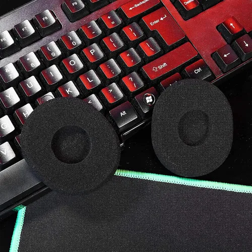 Miniatura 7 de Almohadillas de repuesto H800 compatibles con auriculares inalámbricos Logitech H800, almohadillas de esponja suaves y duraderas, almohadillas