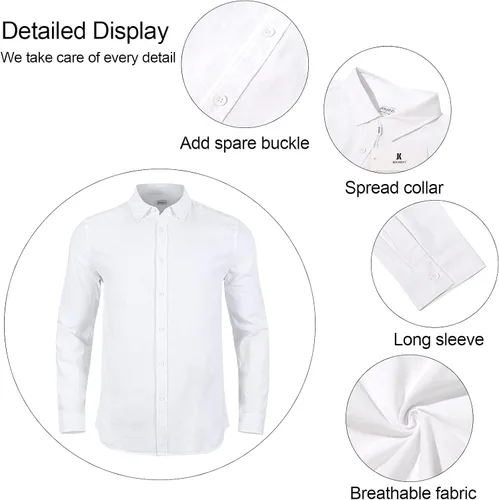 Miniatura 4 de JEKAOYI mens Casual
