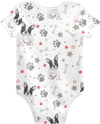 Miniatura 2 de Ollabaky Body unisex de algodón de manga corta para bebés de 0 a 24 meses