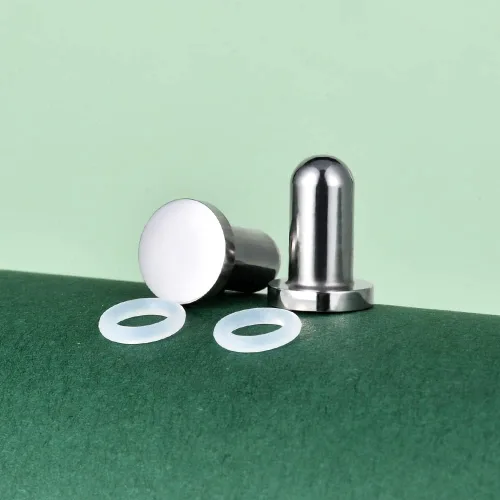 Miniatura 3 de TBOSEN Juego de dimensiones precisas de acero inoxidable con junta tórica para los oídos, túneles, medidores, kit de piercings
