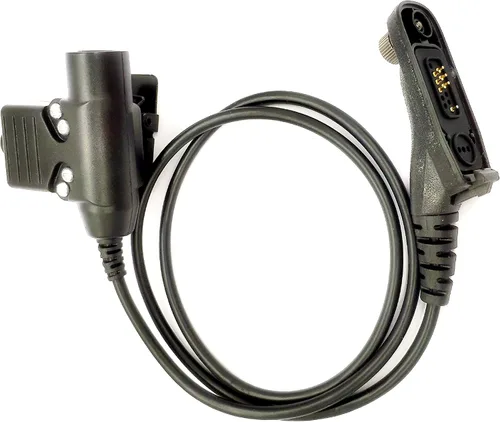Miniatura 5 de Auriculares tácticos civiles U94 PTT Adaptador Push to Talk Conector para Motorola APX900 APX4000 APX6000 APX7000 APX8000 XPR7550e XPR7350e XPR6350