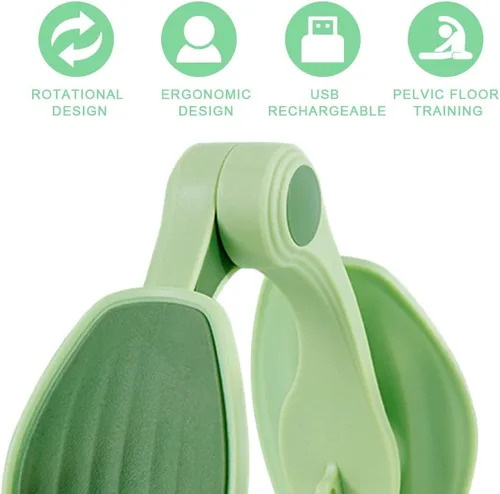Miniatura 8 de Ejercitador de muslos para mujer, no instalado, entrenamiento muscular del suelo pélvico para rehabilitación posparto, entrenador interno de cadera