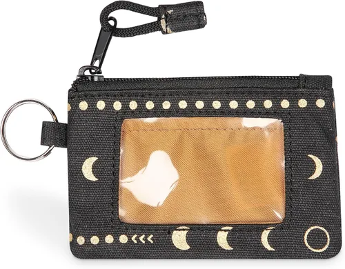Miniatura 13 de KAVU Stirling Cartera delgada de lona de algodón con cremallera de doble cara