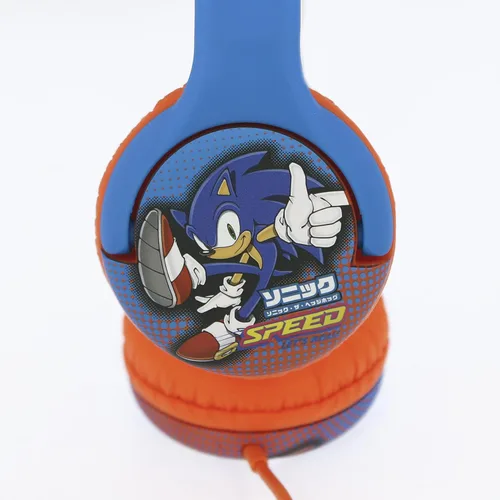 Miniatura 4 de OTL Technologies SH0911 Auriculares con cable para niños - Sonic The Hedgehog Kids Blue