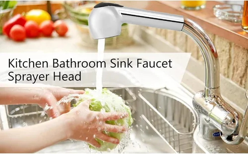 Miniatura 8 de Reemplazo de cabezal de pulverizador, boquilla de grifo extraíble para ducha alta, rociador para fregadero de cocina, grifo desplegable G1/2 boquilla