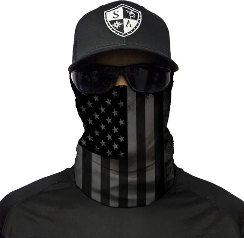 Miniatura 9 de S A - 1 UV Face Shield Multipurpose Neck Gaiter, Balaclava, Elastic Face Mask for Men and Women