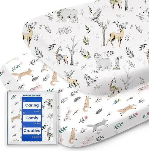 Miniatura 39 de Sábanas de dinosaurio para cuna para niños, sábana bajera ajustable de cuna suave de alta calidad, sábanas de bebé ultra transpirables, sábanas