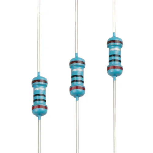 Miniatura 36 de 100pcs 1 ohm Resistor 1/4w (0.25 W) Resistencia fija de película metálica de tolerancia ±1%, múltiples valores de resistencia opcional