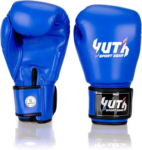 Miniatura 7 de Guantes de Muay Thai Guantes de boxeo tailandés de boxeo profesional Guantes de boxeo tailandés ligeros absorbentes de golpes MMA Kickboxing