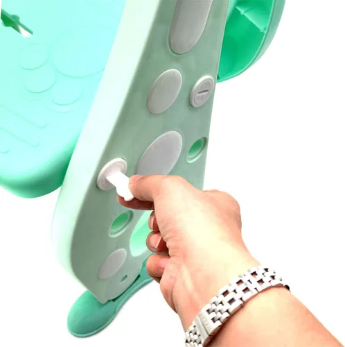 Miniatura 19 de HongK - Aprendizaje temprano de plástico lavabo de lavado para niños niños bebé bebé niño pequeño simulación toalla estante lavado cuidado de manos