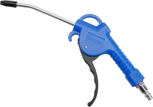 Miniatura 7 de Pistola de soplado de aire con boquilla en ángulo de 10 pulgadas de largo, pistola sopladora de polvo de alta presión para limpiar el polvo