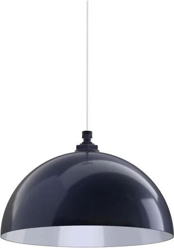 Miniatura 110 de Steel Lighting Co. Brentwood - Lámpara colgante Montada en el techo Cúpula redonda de 14 pulgadas Estilo moderno contemporáneo de granja