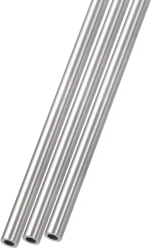 Miniatura 8 de METALLIXITY Tubo de acero inoxidable 316 (0.079 in de diámetro x 0.012 in de pared T x 9.843 in de largo), 3 piezas, tubo recto - para muebles