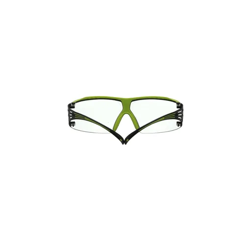 Miniatura 2 de 3M Gafas de seguridad, SecureFit 400X, ANSI Z87, lente transparente antivaho y antiarañazos, marco verde y negro, protector de cejas, ligero, puente
