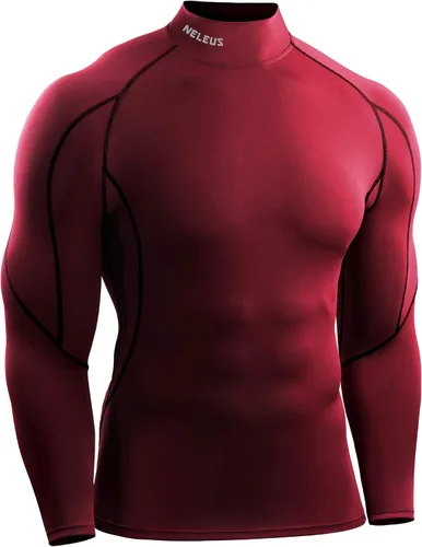 Miniatura 5 de NELEUS Men's 3 Pack Athletic Compression Shirt Running Shirts