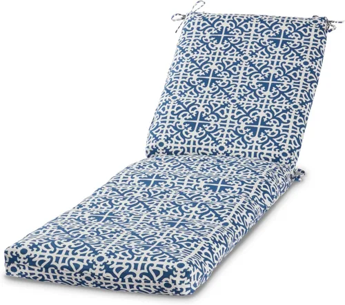 Miniatura 71 de Cojín reversible para silla de descanso para exteriores, color blanco tropical