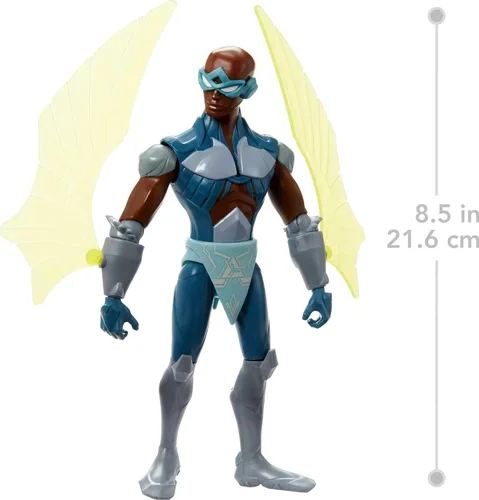 Miniatura 3 de Masters of the Universe He-Man and The Stratos - Figura grande con accesorio inspirado en la serie animada Motu Netflix, juguete coleccionable