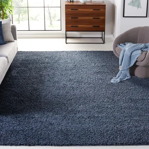 Miniatura 14 de SAFAVIEH Arizona Shag Collection ASG820A - Alfombra de pasillo, 2 pies 3 pulgadas x 6 pies, color crema, diseño sólido, no desprende pelusa y fácil