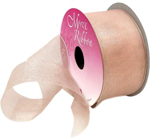 Miniatura 59 de Morex Ribbon 91803/100-609 Cinta de nailon Organdy, 5/8 pulgadas por 100 yardas, color rojo