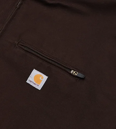 Miniatura 3 de Carhartt - Chaqueta con forro de sherpa de pato lavado de ajuste suelto para hombre