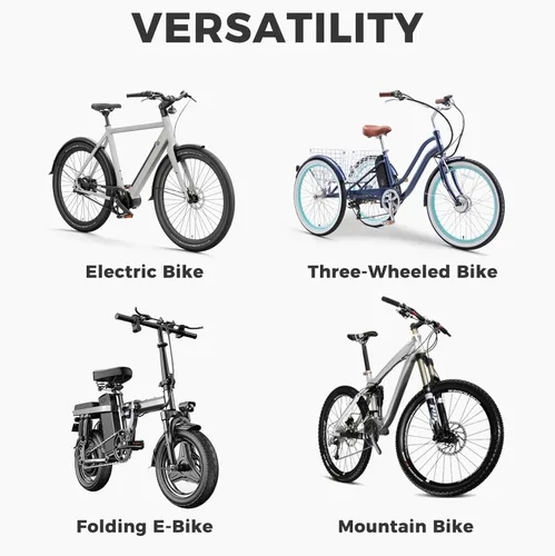 Miniatura 7 de 20x4.0/ 20x3.0/ 26x4.0 Fat Bike Tires, 20x4/ 20x3/ 26x4 Fat Tire Tube and Bicycle Repair Tool Kit, Foldable Heavy Duty Off-Road Bike, Ebike Fat