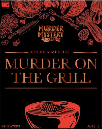 Miniatura 2 de Murder Mystery Party Games - A Murder on the Grill, Host Your Own Cookout Murder Mystery Dinner for 8 Adult Players, Solve the Case with Crime Scene