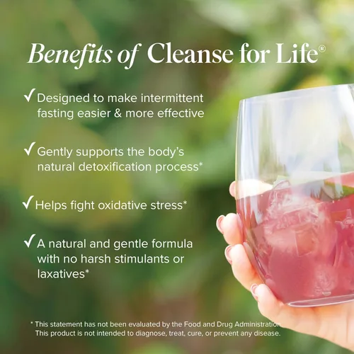 Miniatura 4 de Isagenix Cleanse for Life - Suplemento en polvo para limpiar bebida sin laxantes ni diuréticos - Apoya el metabolismo con vitamina B12 y niacina