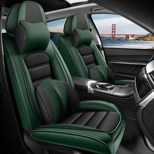 Miniatura 29 de Funda de cuero de 2 asientos para Mazda CX-3 CX-30 CX-5 CX-50 MX-30, antideslizante, impermeable, resistente al desgaste, funda universal