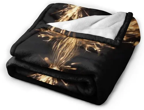 Miniatura 2 de Burning Phoenix - Manta de franela súper suave, cómoda y acogedora, manta ligera para sala de estar y dormitorio, 50 x 40 pulgadas