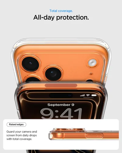 Miniatura 186 de Spigen Funda para iPhone 13 Mini, ultra híbrida MagFit [antiamarilleo] [compatible con Magsafe] - Transparente