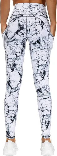 Miniatura 3 de The Gym People - Pantalones deportivos gruesos de tiro alto, con bolsillos y control de abdomen, leggings para entrenar, correr, hacer yoga