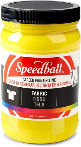 Miniatura 29 de Speedball Tinta de impresión de pantalla de tela, 8 onzas, color negro para impresión de camisetas y serigrafía