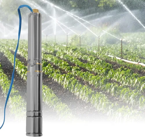 Miniatura 3 de Bomba sumergible de pozo profundo de 1.5 HP, bombas de extracción de agua subterránea de 110 V 24 GPM, bombas de pozo de 1100 W 3420R/Min