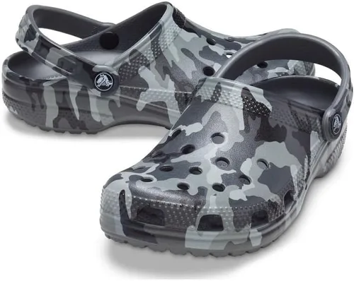 Miniatura 4 de Crocs Zuecos unisex para adultos con estampado clásico de camuflaje