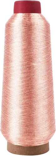 Miniatura 55 de Mandala Crafts Juego de hilo de bordado dorado antiguo metálico – 3281 yardas de hilo dorado antiguo para máquina de coser a mano, aguja de punto