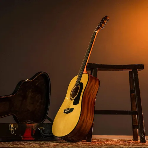 Miniatura 6 de Washburn Aprendiz D5 con funda, guitarra acústica