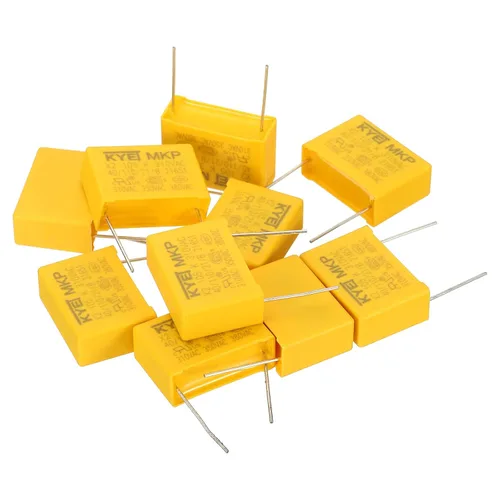 Miniatura 6 de PATIKIL Condensadores de seguridad, paquete de 10 unidades 0.68uF AC 310V 0.886 in Pin Pitch 1.063x0.669x0.354 in Kit surtido de condensadores