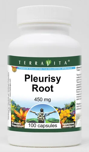 Raíz de Pleuresía - 450 mg (100 Cápsulas, ZIN: 511534)