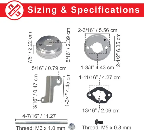 Miniatura 4 de AlveyTech Kit de admisión de filtro de aire Predator de alto rendimiento para 212 cc, 224 cc, 6.5 Hp, aumenta el rendimiento de tu motor, accesorios