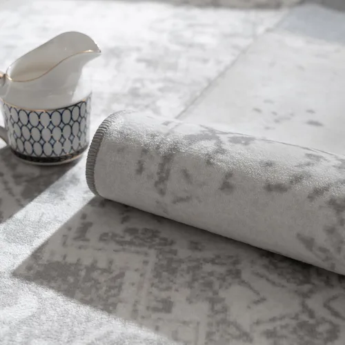 Miniatura 393 de Syalife 4x6 Alfombra Lavable para Área, Ultra Suave Antideslizante, Pila Baja, Alfombra Vintage Resistente a Manchas para Sala de Estar, Alfombra