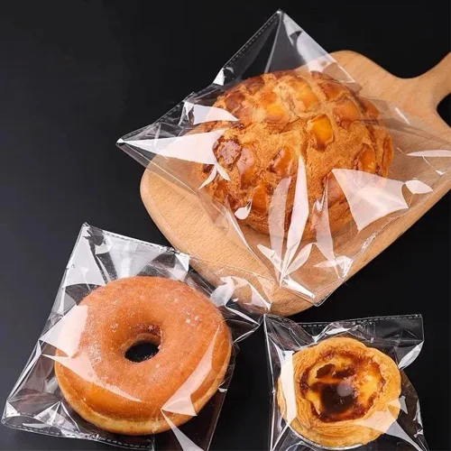 Miniatura 6 de Bolsas de celofán de 5 x 7 pulgadas, bolsas de plástico autoadhesivas para galletas, bolsas de plástico transparentes para tarjetas de galletas