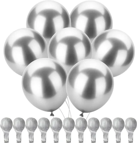 Miniatura 19 de Mr. Pen - Globos, 12 pulgadas, paquete de 54, negro, globos de fiesta
