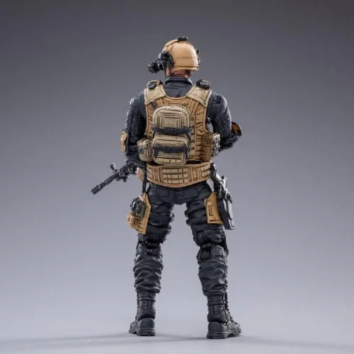 Miniatura 2 de Pipigirl Figuras de acción de soldado de 1/18, 4 pulgadas, militares del segundo ejército, soldado de caballería, kits de modelos de soldado