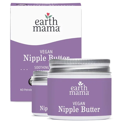 Miniatura 11 de Earth Mama Crema vegana para pezones Crema de lactancia materna sin crueldad para madres lactantes Sin lanolina 2 onzas