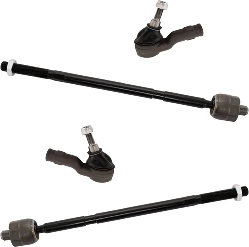 Miniatura 82 de TRQ Juego de barras de acoplamiento delanteras interiores y exteriores de 4 piezas compatible con Jeep Cherokee 1991-2001 y Comanche 91-92