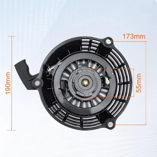 Miniatura 7 de Hipa GCV160 Conjunto de arranque de retroceso compatible con Honda GCV 160 GCV135 EN2000 HRU19 GC135 GC160 EN2000 motor generador cortacésped