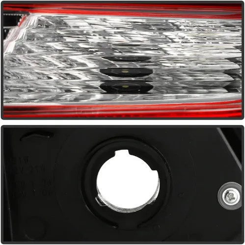 Miniatura 5 de ACANII - Para Mitsubishi Mirage G4 Sedan Luz trasera roja transparente 2017 2018 2019 2020 reemplazo lado del conductor