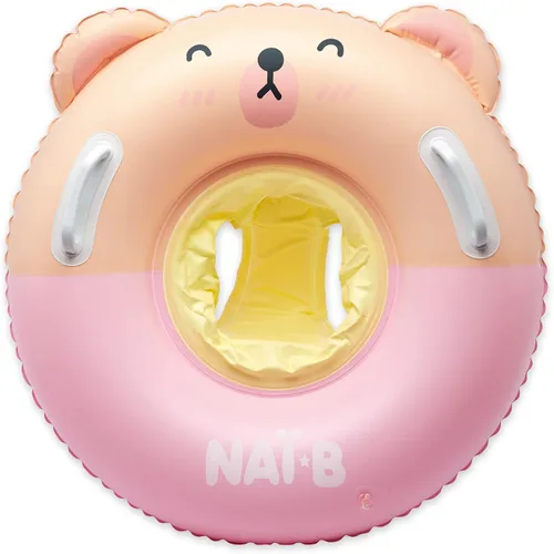 Miniatura 9 de NAI-B - Flotador de natación para bebé, anillo inflable de piscina con asiento, anillo flotante para entrenamiento de natación para niños de 2 a 5