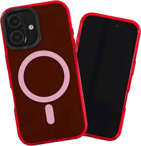 Miniatura 23 de SteepLab Funda de barrera para iPhone 13, protección de 360 grados que absorbe impactos con bisel elevado y colores llamativos (cielo azul brillante)
