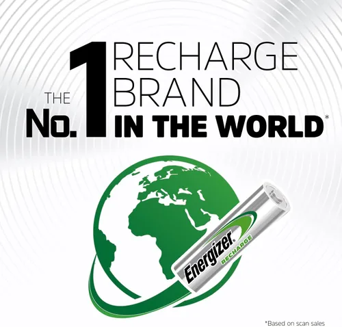 Miniatura 5 de 4 baterías recargables Energizer AccuRecharge Power Plus AAA 700mAh AAA HR3 NiMH